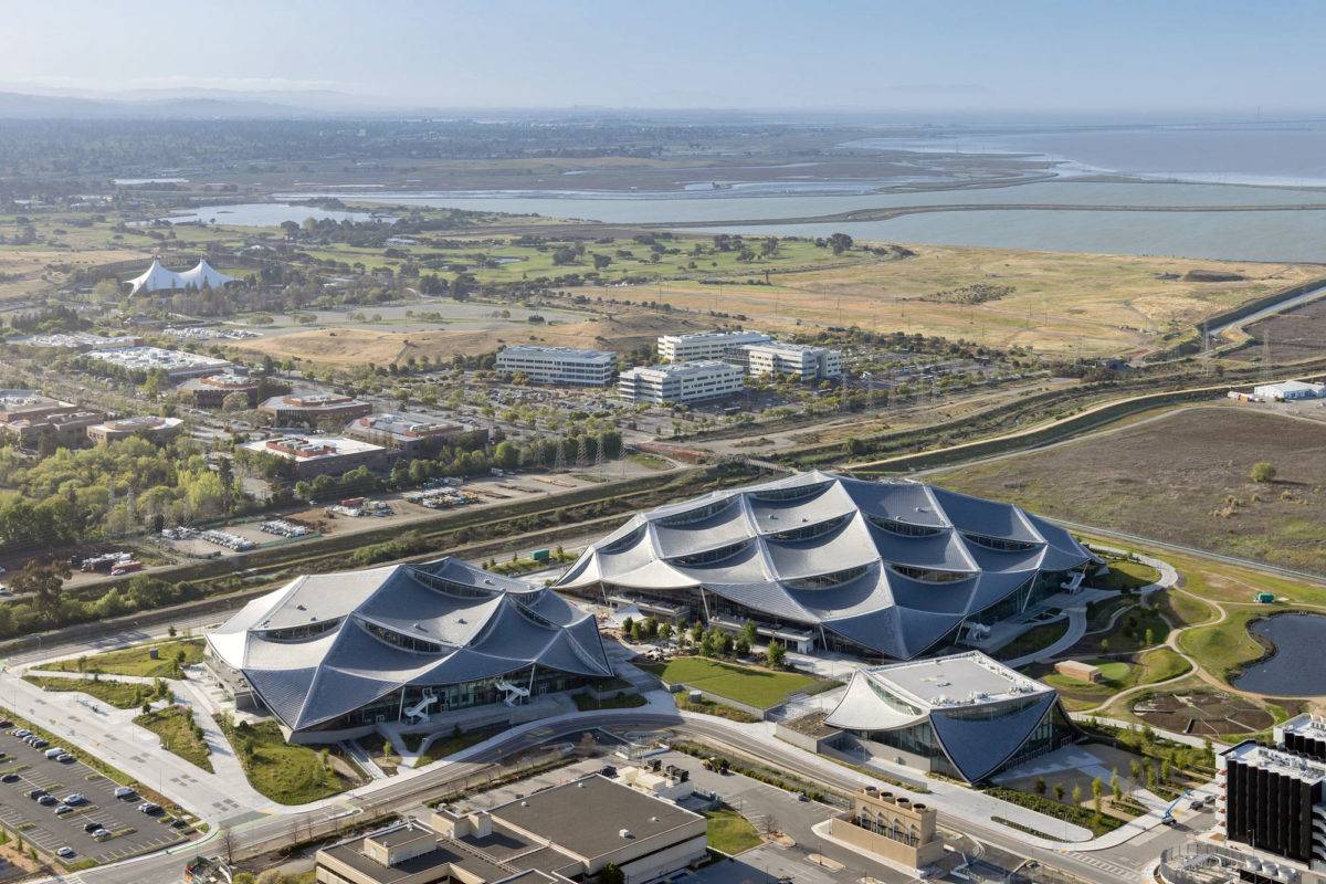 Le nouveau Campus de Google à Bay View. Le nouveau Campus de Google à Bay View.