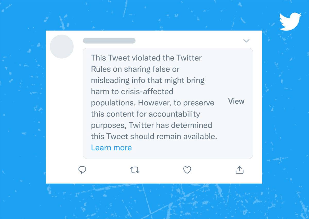 Twitter veut lutter contre la désinformation.