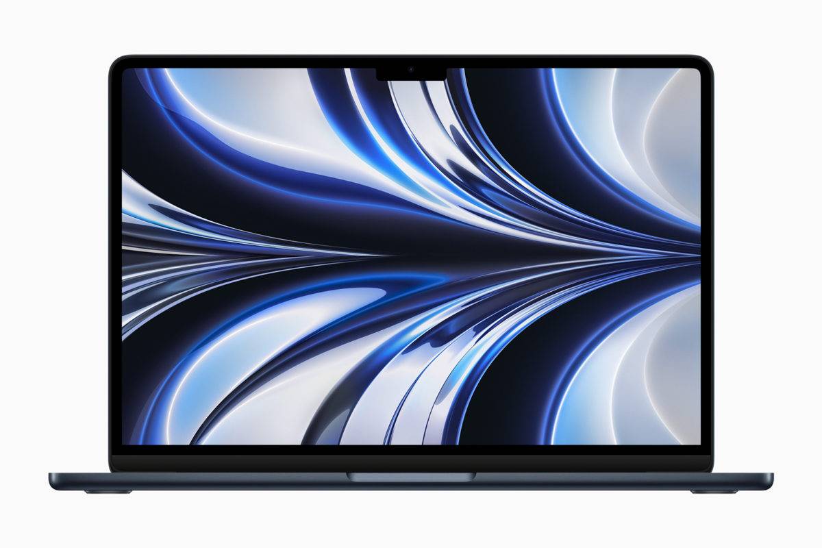 Apple MacBook Air 2022 avec puce M2: la classe!