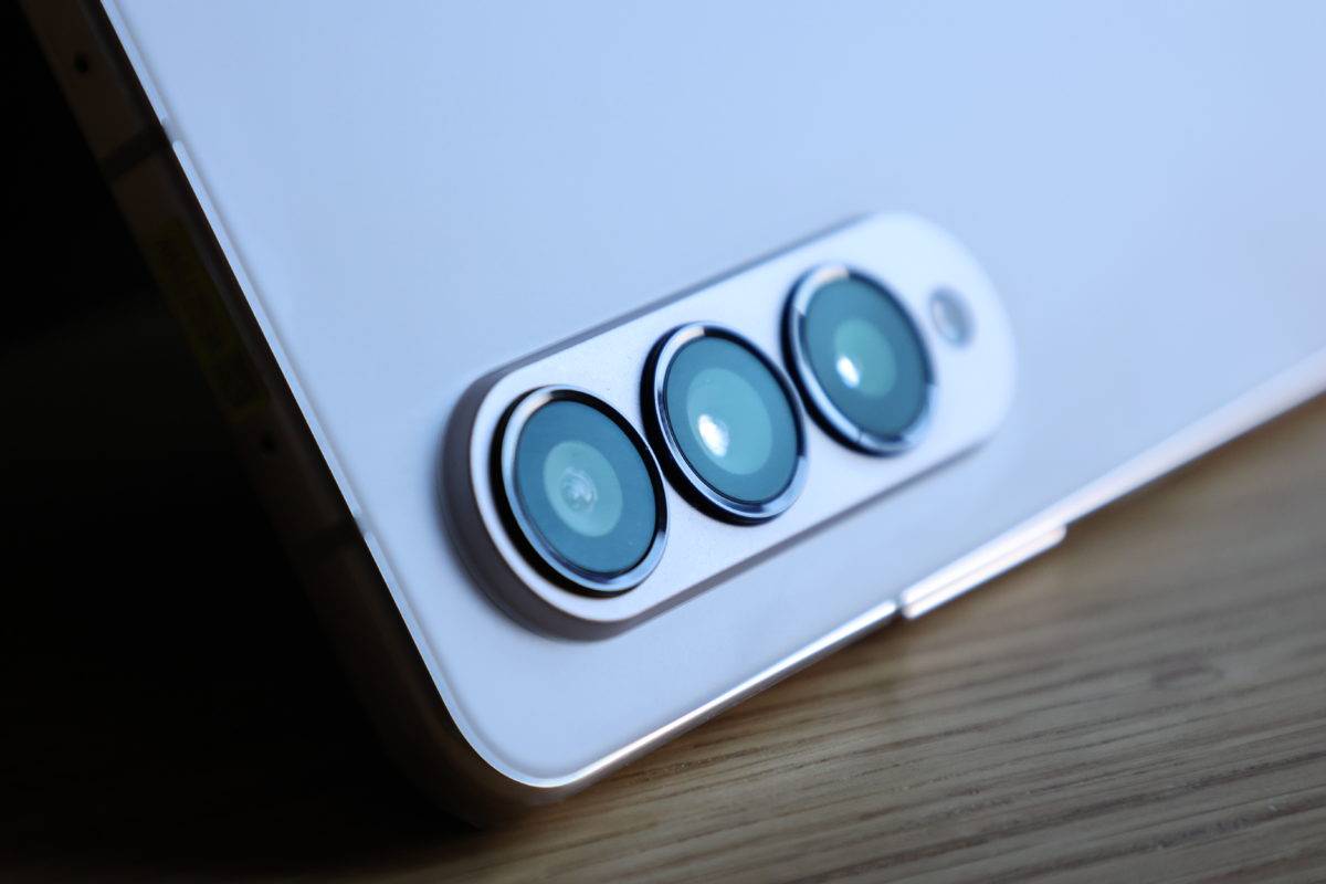 Le module photo du Samsung Galaxy Z Fold 4.