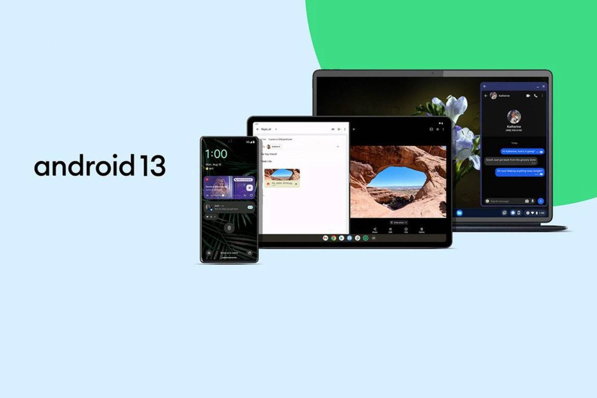 Google Android 13. Google Android 13.