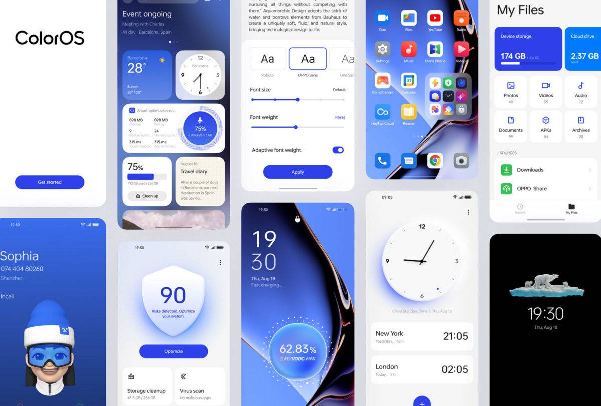 Oppo ColorOS 13. Oppo ColorOS 13.