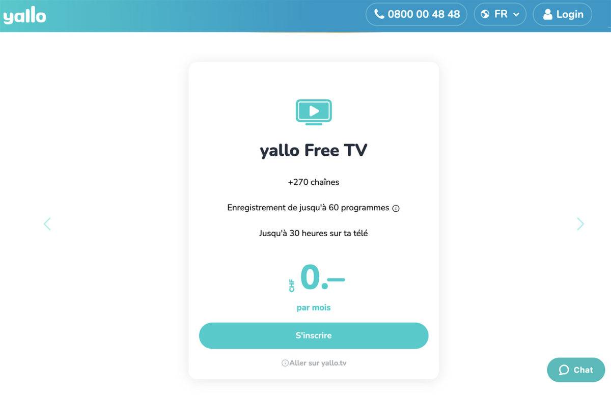Yallo Free TV.