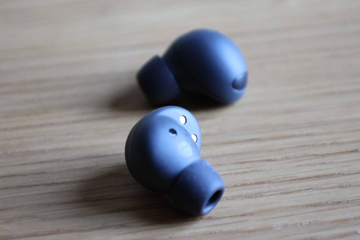 Les Samsung Galaxy Buds 2 Pro: petits et légers.