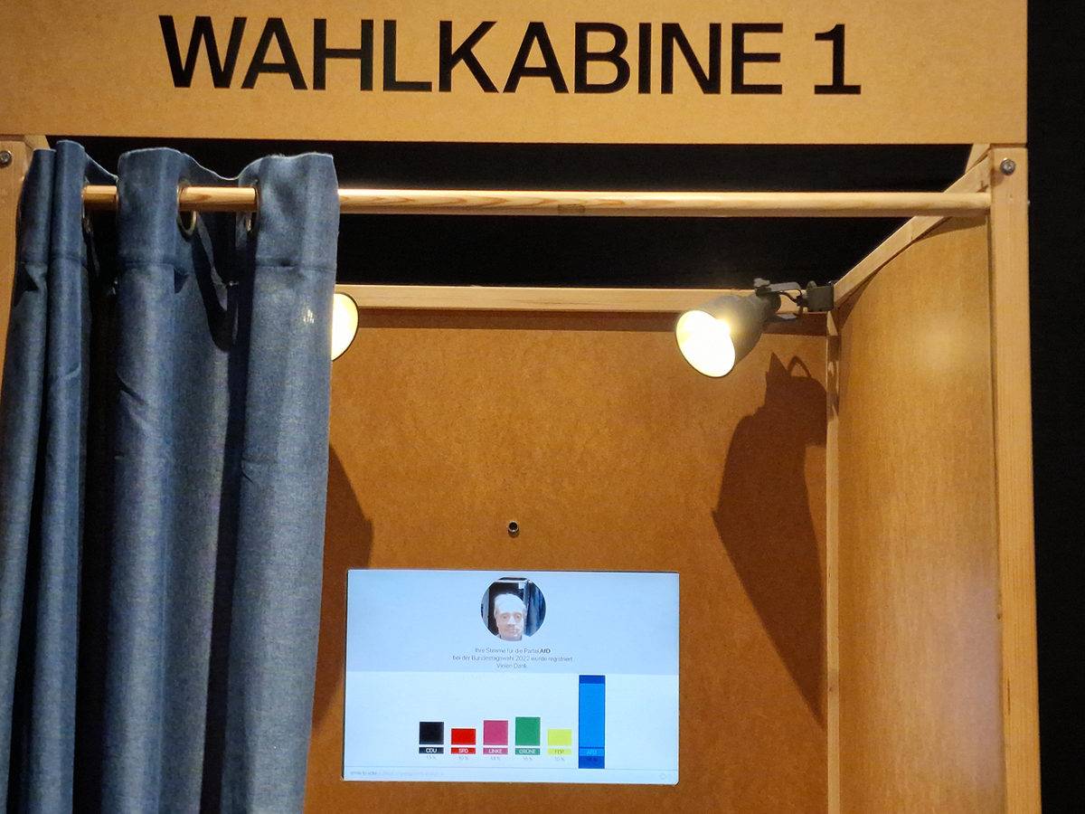 Il suffit de sourire pour voter grâce aux algorithmes!