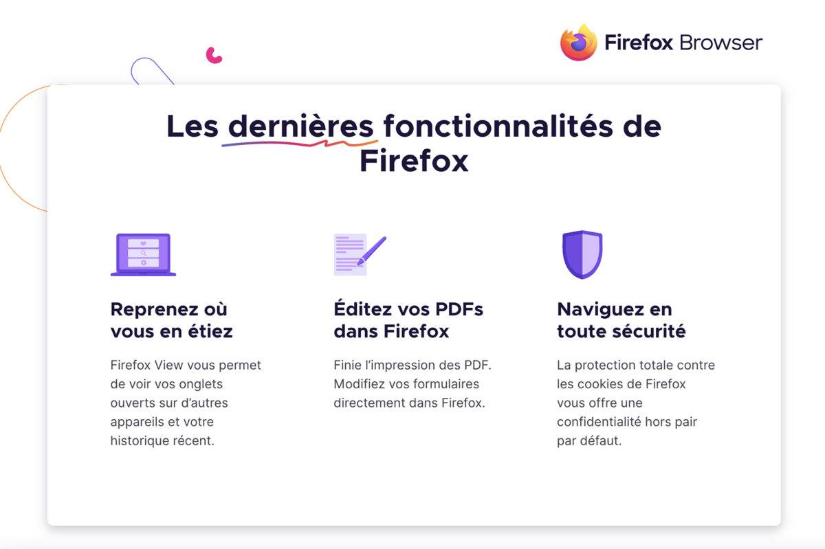 Avec Firefox 106, Mozilla innove encore! Avec Firefox 106, Mozilla innove encore!