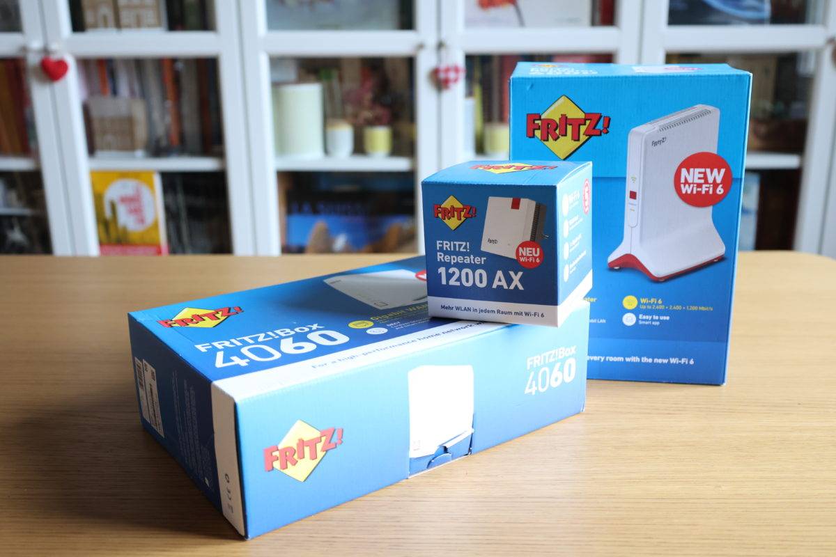 Le set Fritz! Wi-Fi 6 avec garantie de 5 ans.