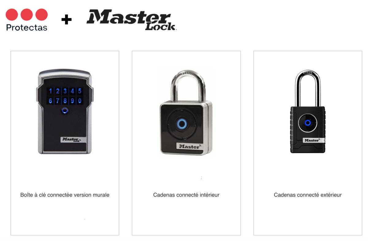 Protectas et Master Lock.