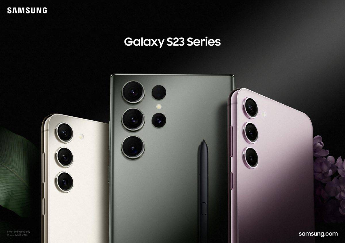 Samsung Galaxy S23 Series.