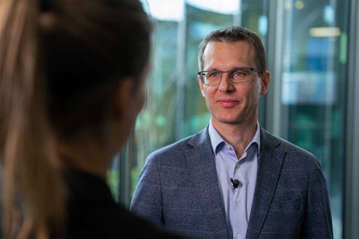 Christoph Aeschlimann, CEO de Swisscom.