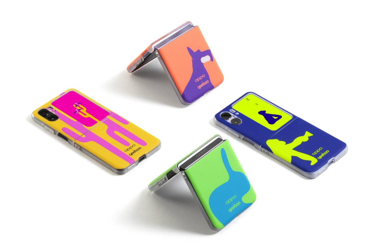 Oppo et Queeboo sur le Find N2 Flip.