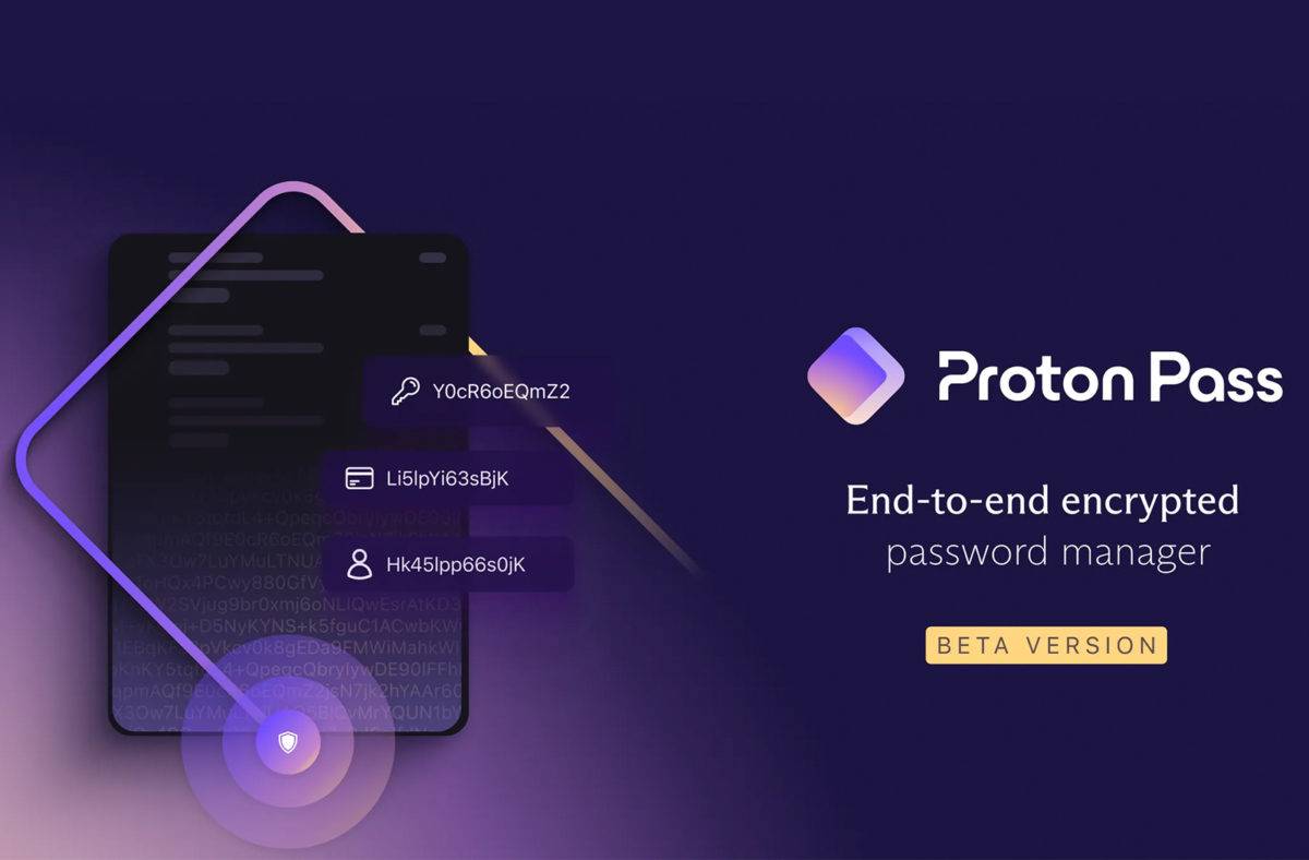 Proton Pass débarque en bêta.