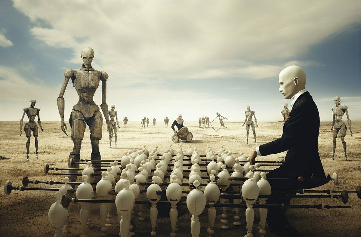 Quel avenir algorithmique? Image: Midjourney.