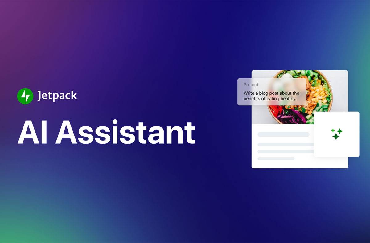 Jetpack AI intégré dans WordPress.