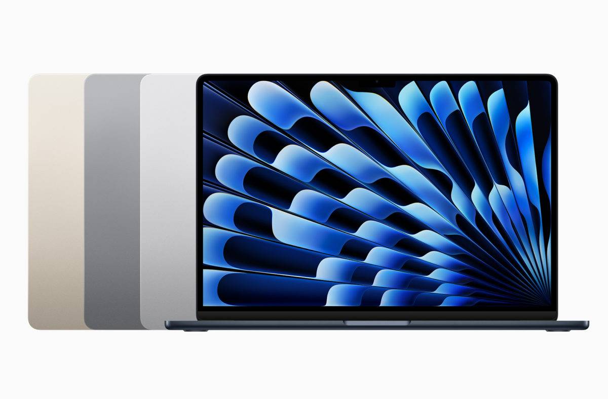 Le MacBook Air 15 pouces.