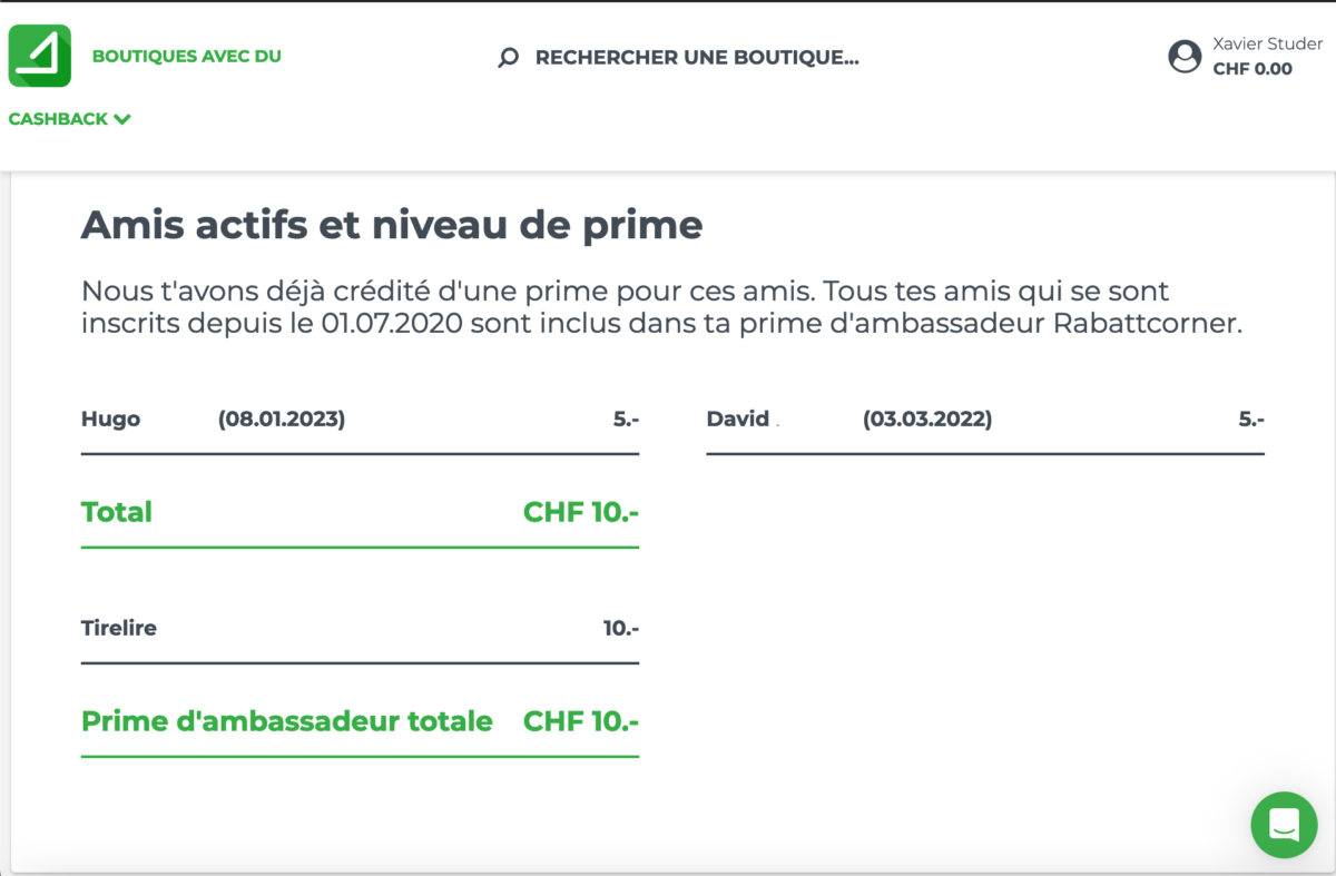 Rabattcorner: il faut être patient...