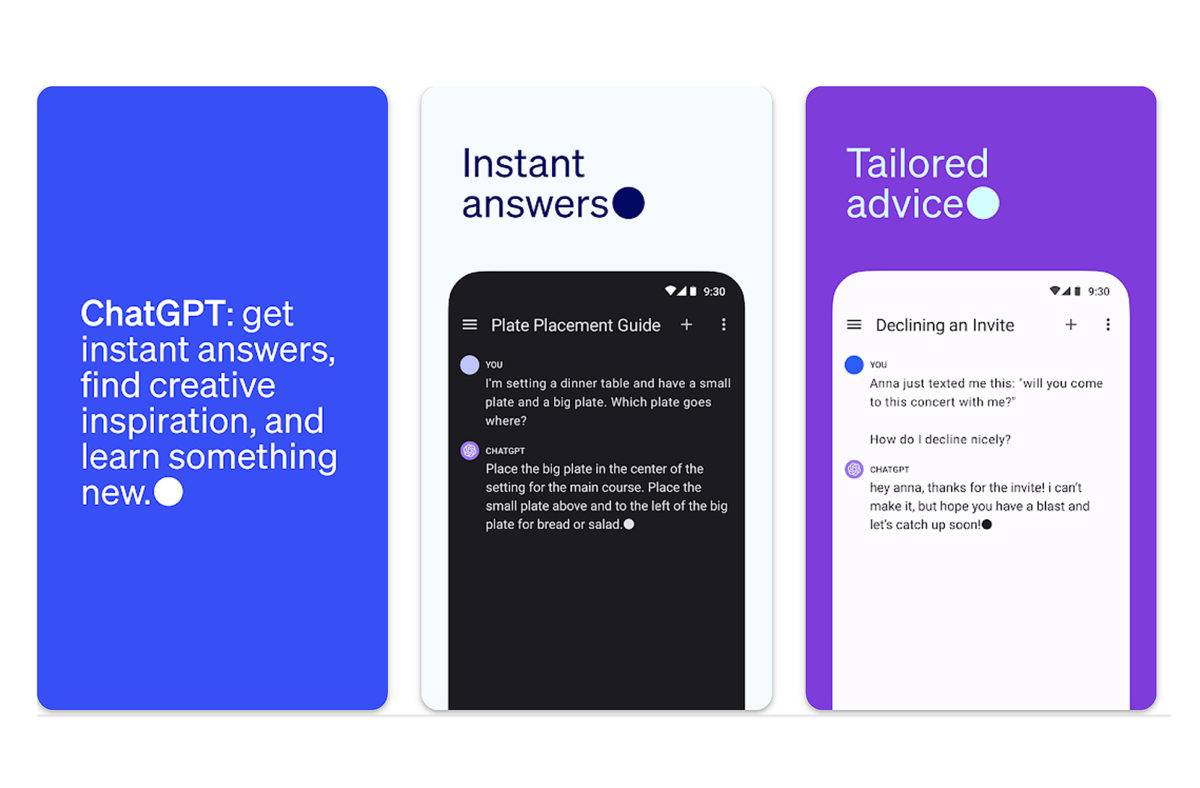 ChatGPT pour Android est arrivé en Suisse et en France.