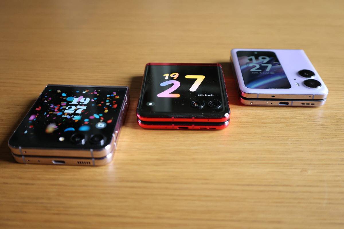 Samsung Galaxy Z Flip 5 vs Moto Razr 40 Ultra vs Oppo Find N2 Flip. Samsung Galaxy Z Flip 5 vs Moto Razr 40 Ultra vs Oppo Find N2 Flip.
