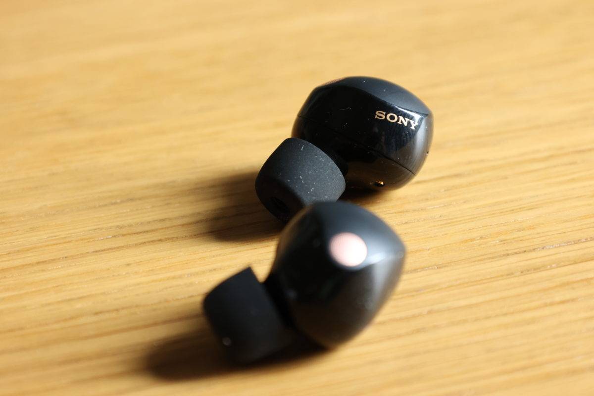 Sony WF-1000XM5: plus élégants.