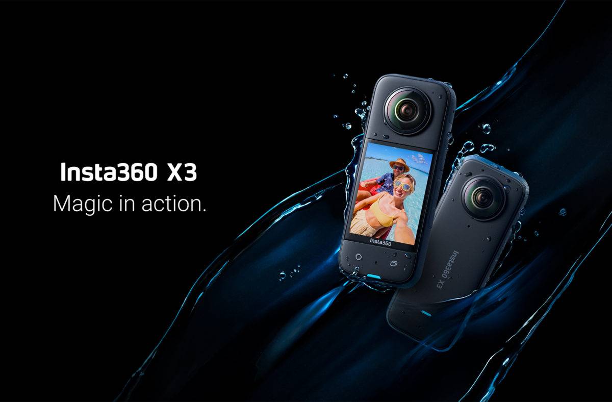 L'Insta360 X3.
