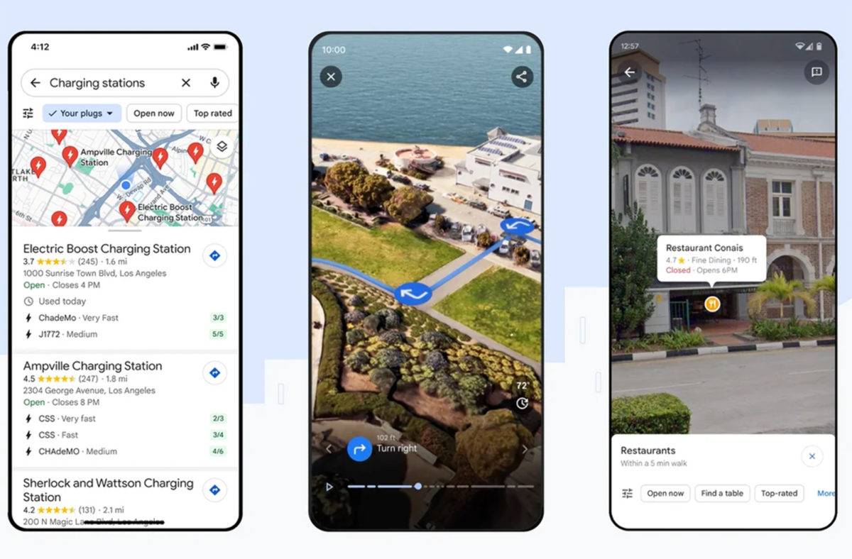 Google Maps Immersive.