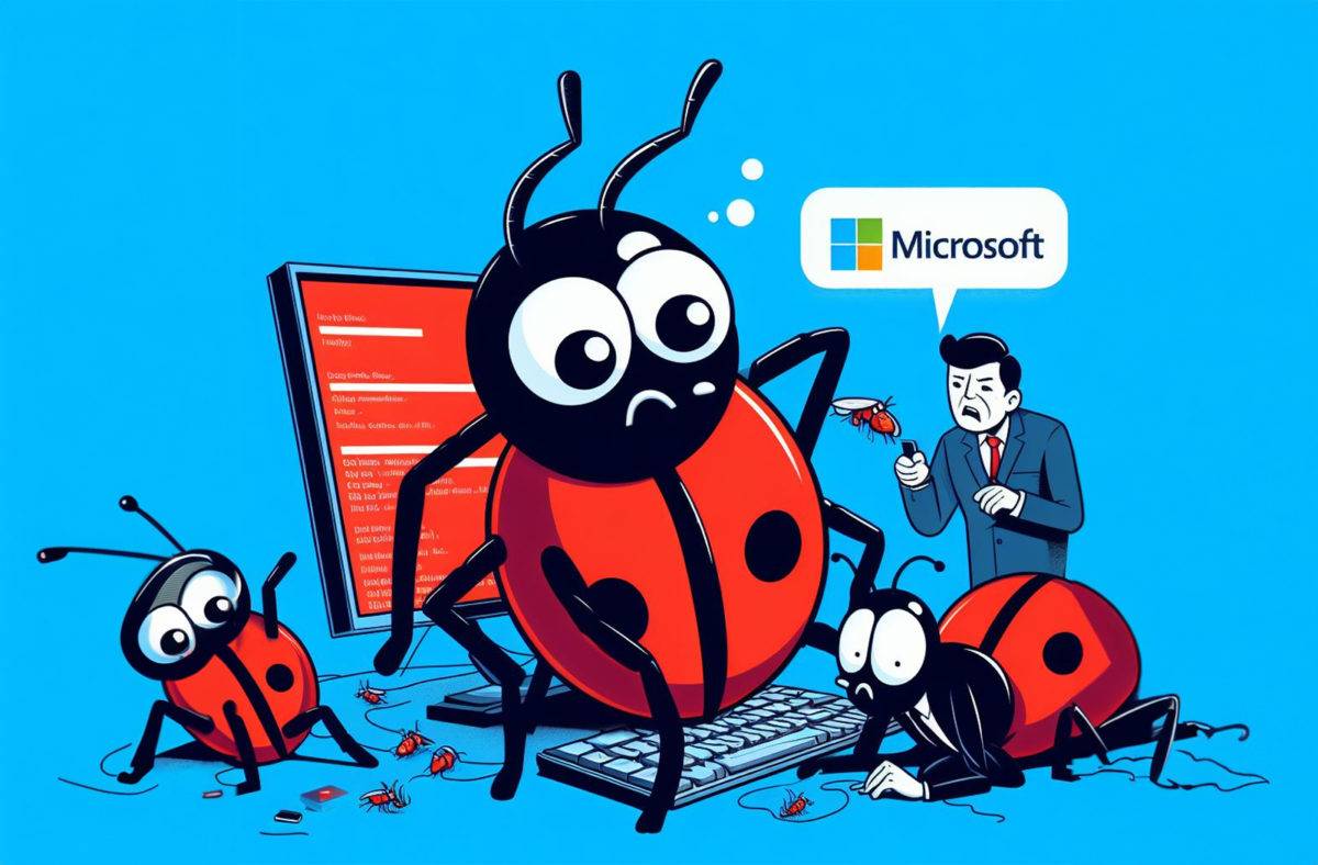 Microsoft, champion du bogue! Images Bing + Photoshop AI.