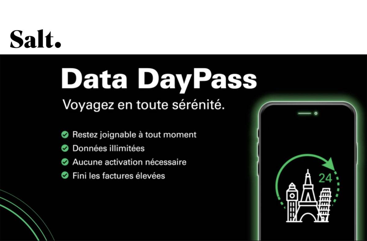 Salt Data DayPass. Salt Data DayPass.