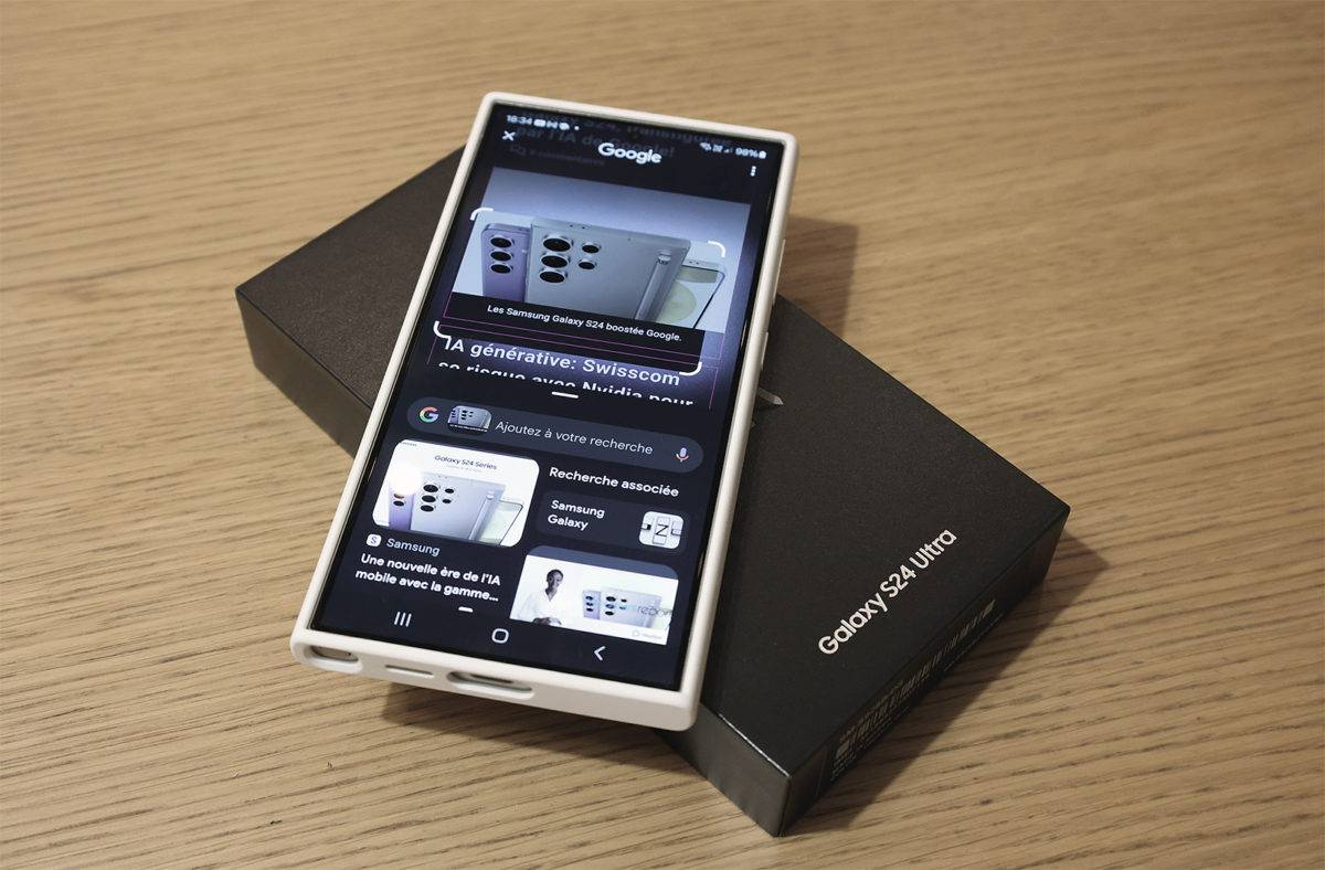 Le Samsung Galaxy S24 Ultra en test!