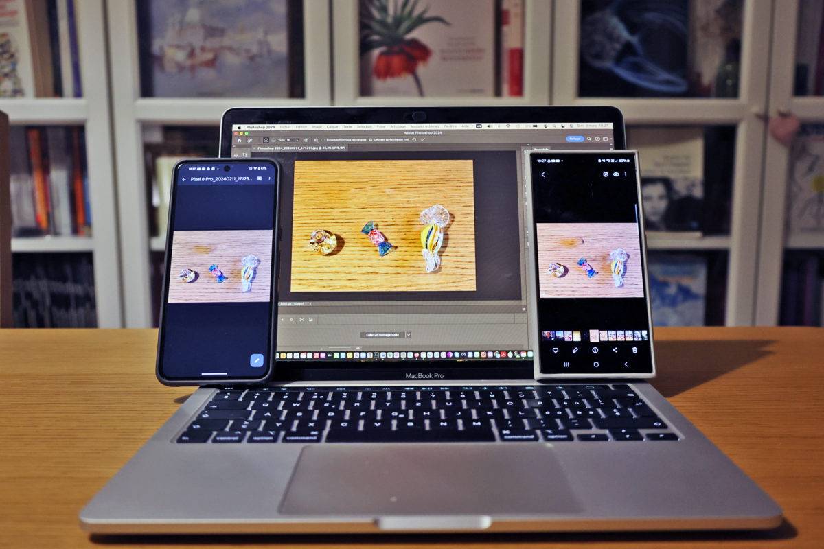 Pixel 8 Pro vs Photoshop 2024 vs S24 Ultra.