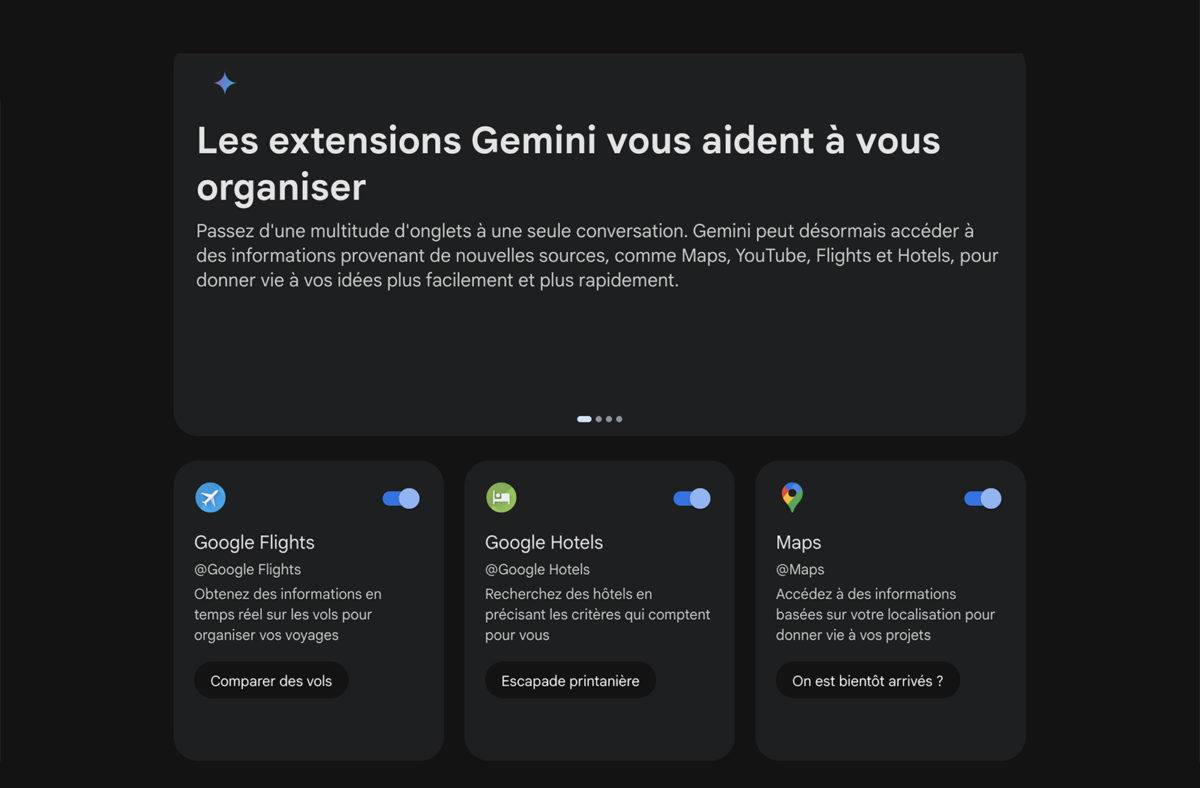 Gemini de Google va accéder à vos apps.