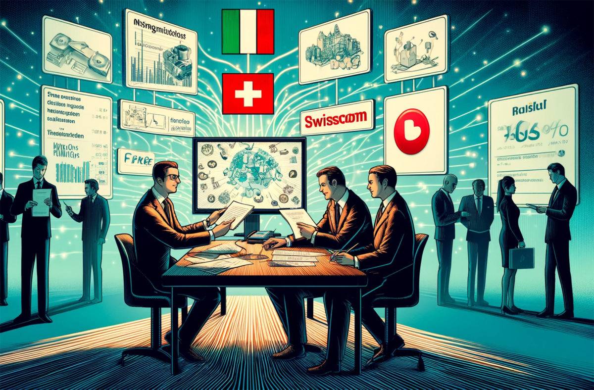 Swisscom va racheter Vodafone Italie.