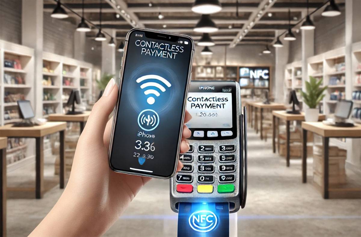 Paiement sans contact NFC. Paiement sans contact NFC.