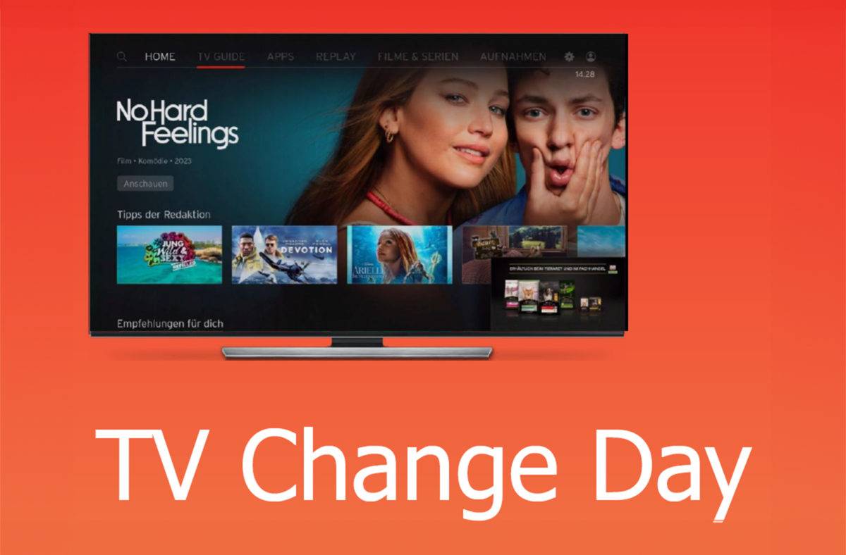 Sunrise (UPC) TV Change Day.