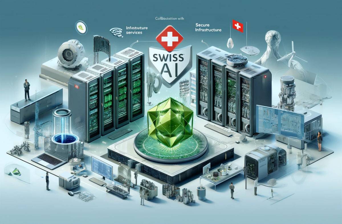 Swissw AI Platform, par DALL-E3. Swissw AI Platform, par DALL-E3.