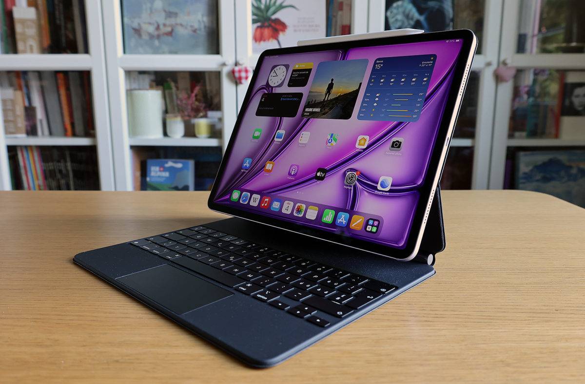 L'Apple iPad Air 13 pouces 2024. L'Apple iPad Air 13 pouces 2024.