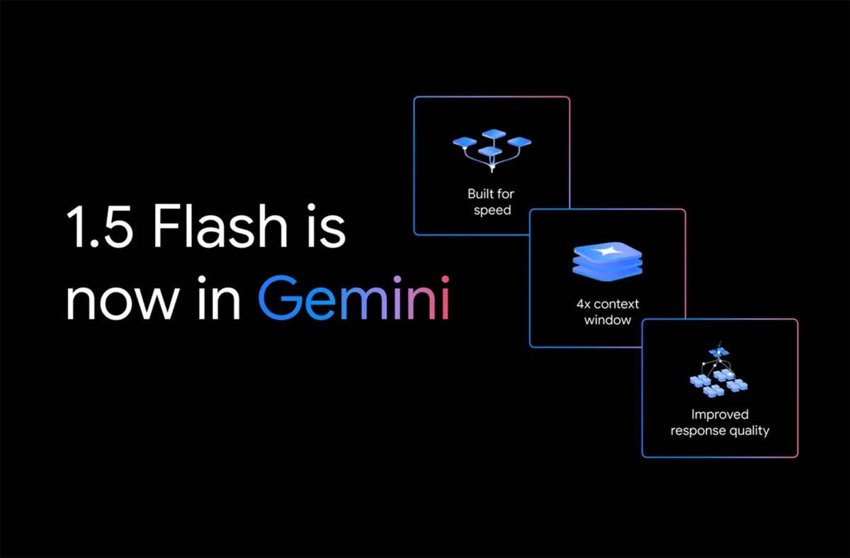 Voici Gemini 1.5 Flash.
