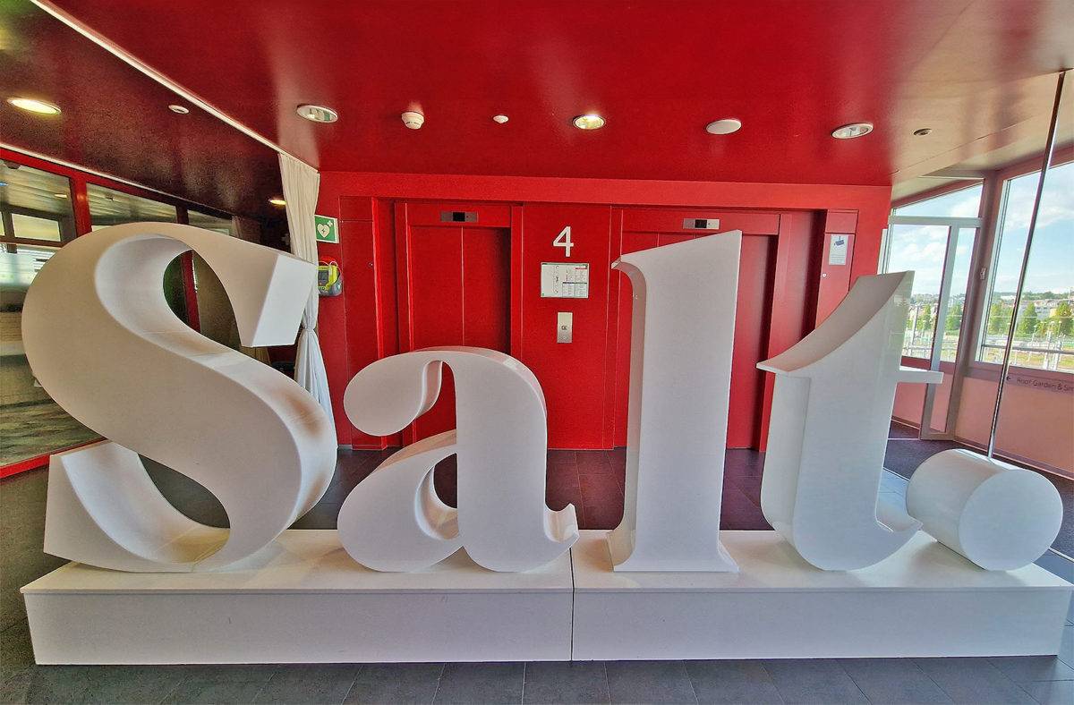 Le siège de Salt à Renens. Le siège de Salt à Renens.