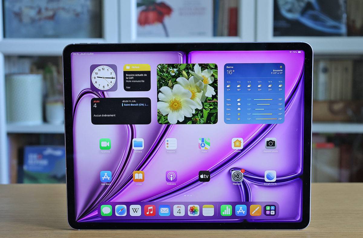 Le nouvel Apple iPad Air 13 pouces.