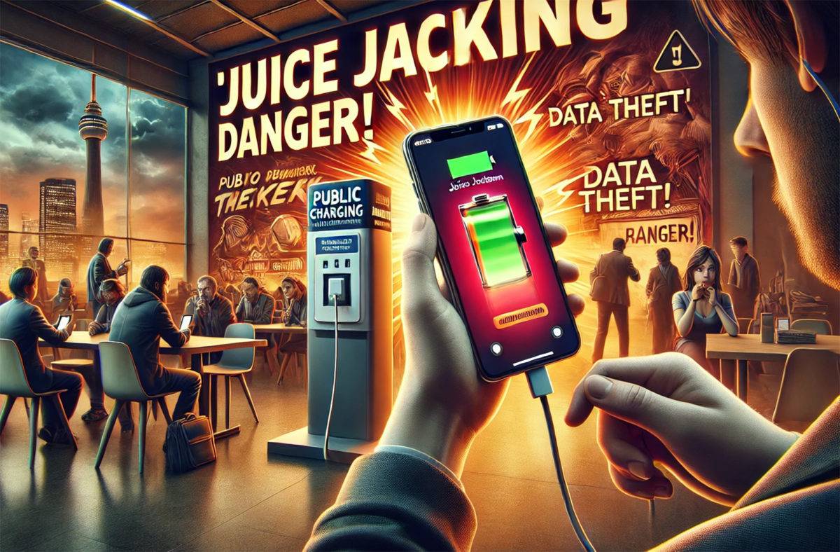 Pas neuf, le risque de juice jacking est à la mode.