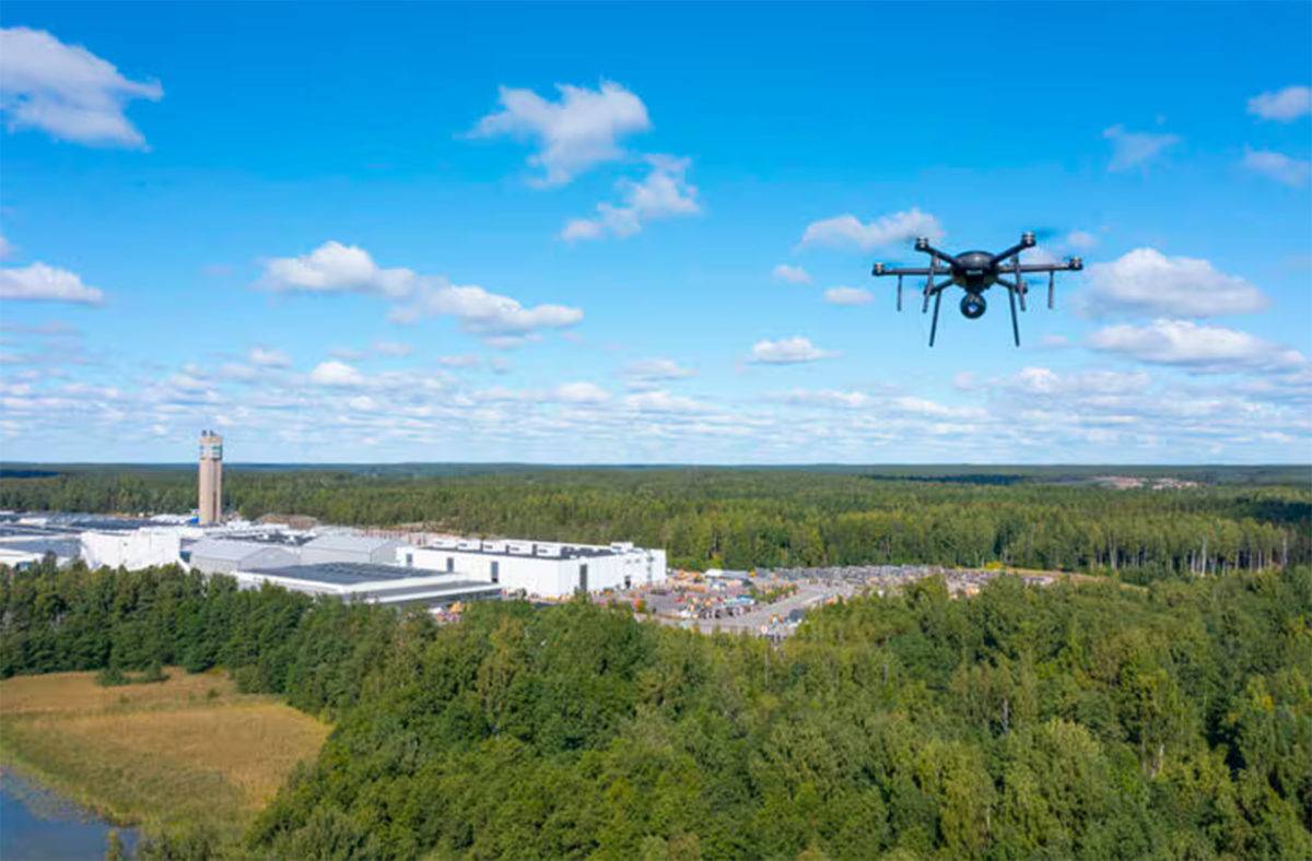 Un drone Nokia.