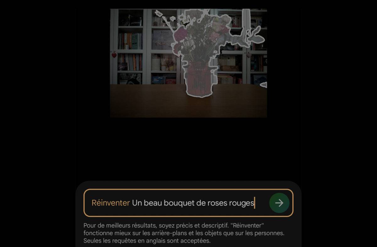Retouche magique par Google.