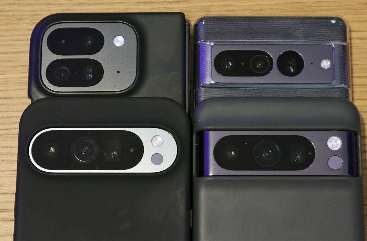 Test vidéo des Google Pixel Pro des séries 7, 8 et 9.