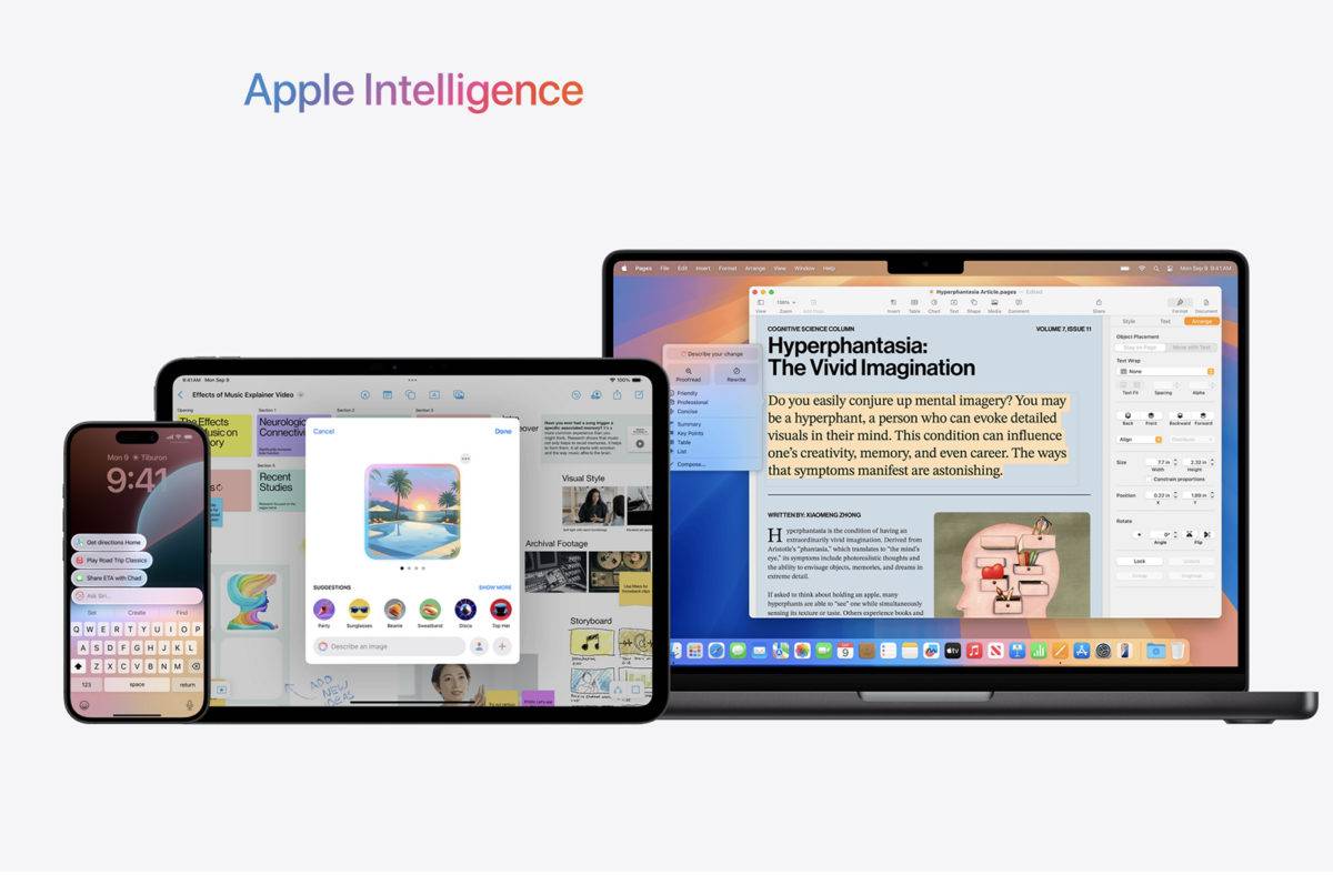 Apple Intelligence est arrivé!