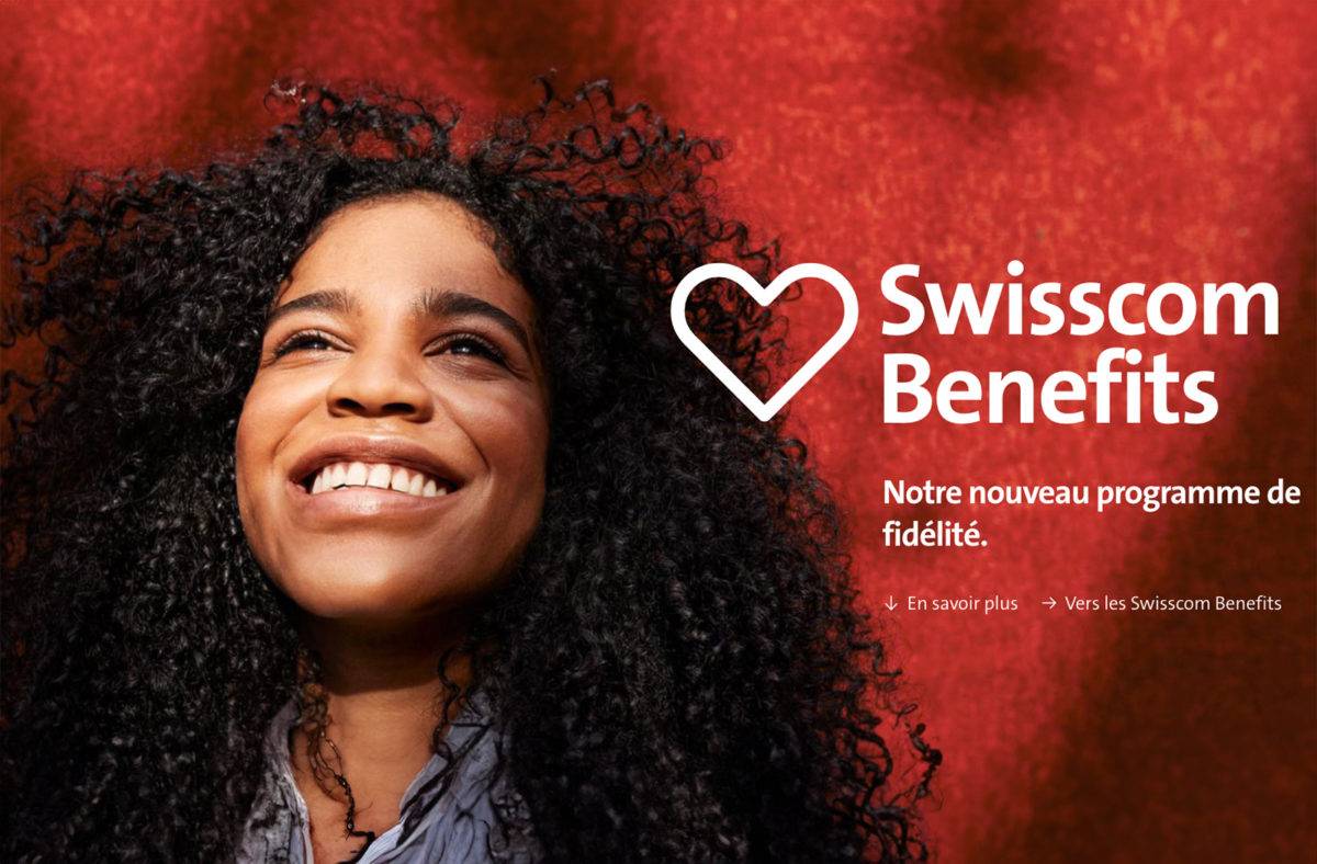 Swisscom Benfits pour la fidélité.