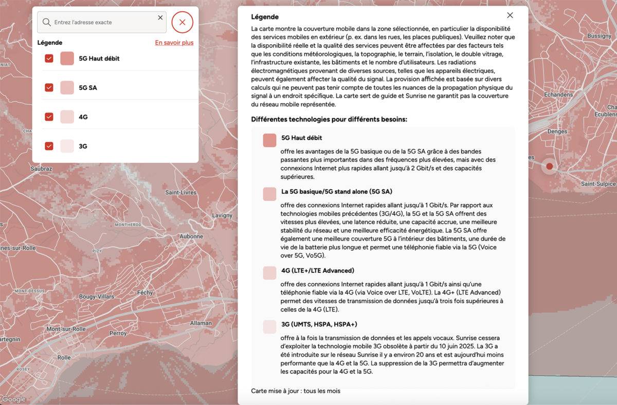 La 5G autonome de Sunrise (UPC) se fait désirer... La 5G autonome de Sunrise (UPC) se fait désirer...