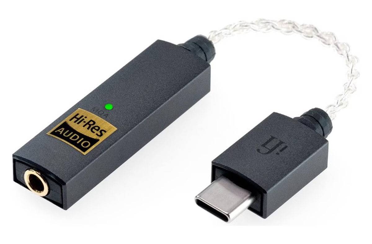 Convertisseur DAC USB-C vers Mini-jack. Convertisseur DAC USB-C vers Mini-jack.