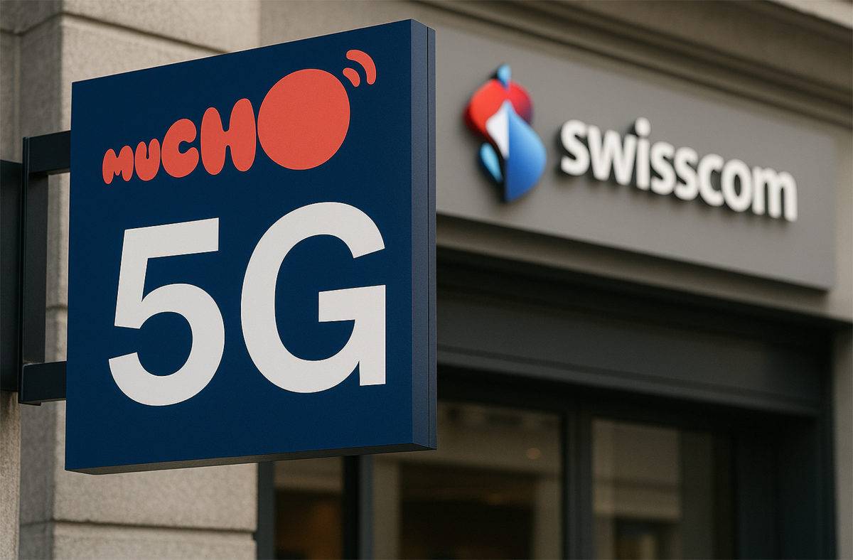 Mucho lance la 5G sur les antennes de Swisscom. ChatGPT. Mucho lance la 5G sur les antennes de Swisscom. ChatGPT.