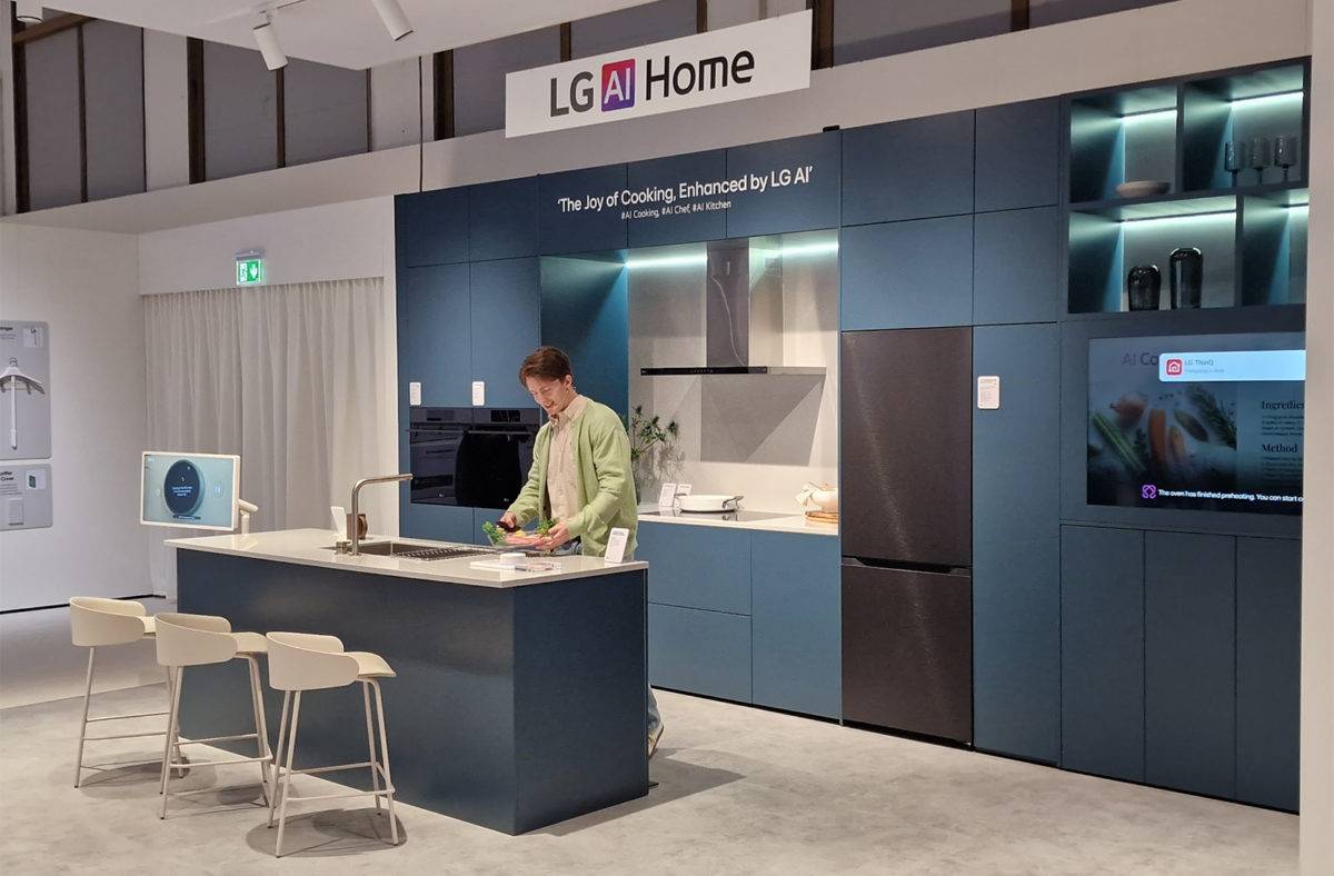 La maison et la cuisine connectées de LG. La maison et la cuisine connectées de LG.