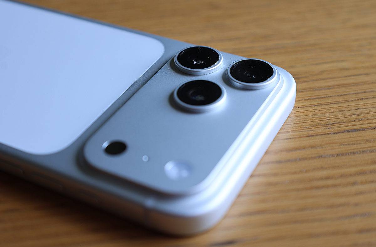Le nouveau look de l'iPhone 17 Pro Max. Début du test.