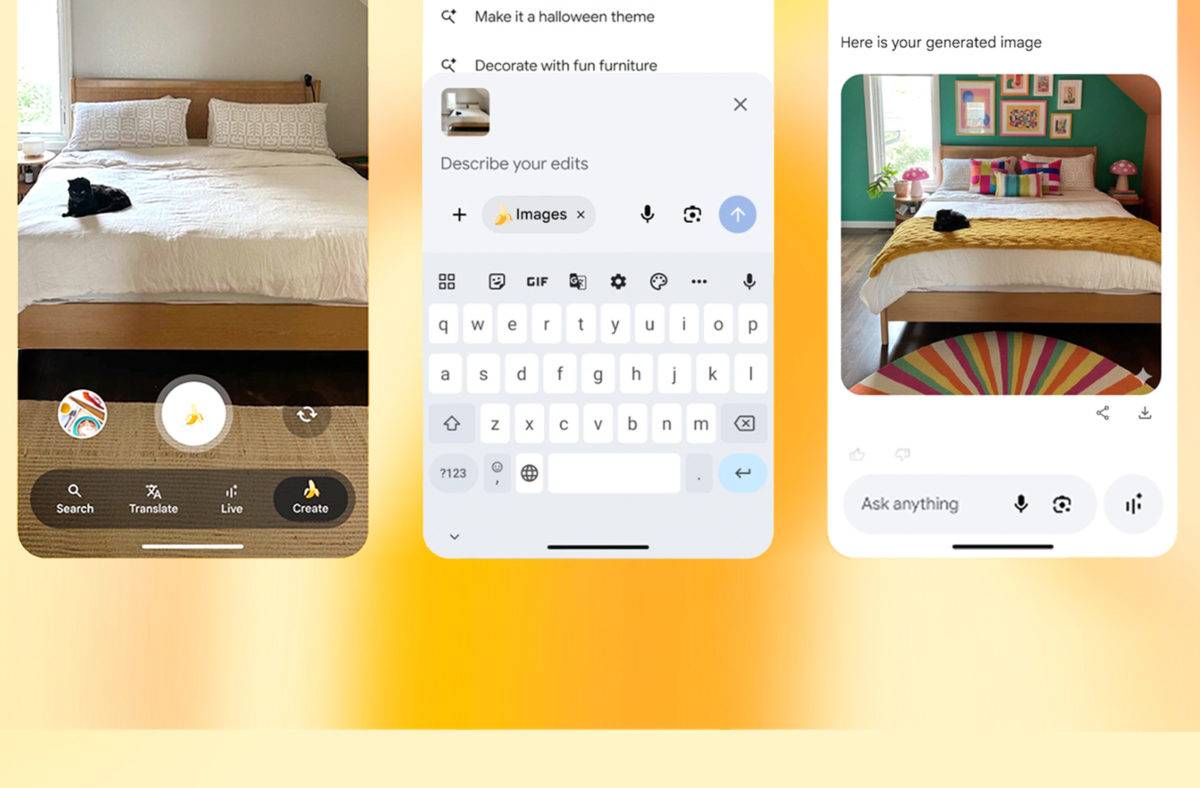 Voici Nano Banana de Google pour gonfler vos images! Voici Nano Banana de Google pour gonfler vos images!